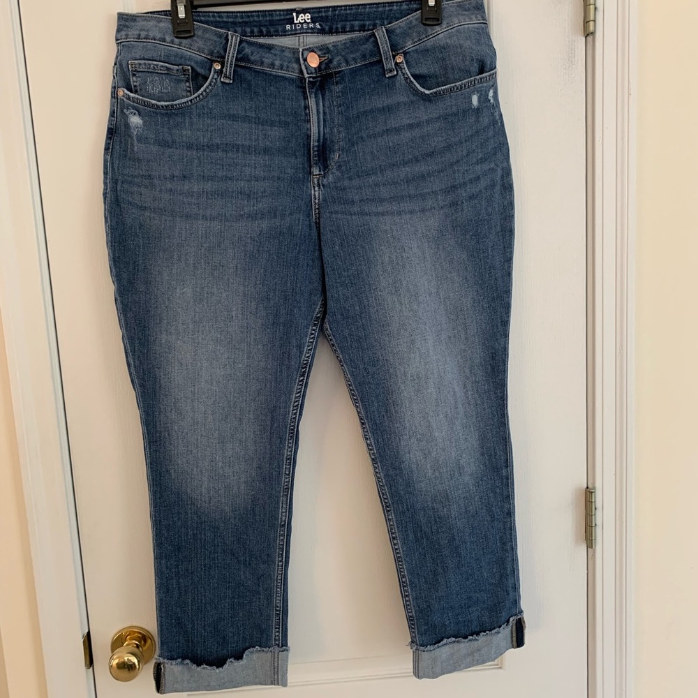 Riders by Lee distressed cuffed jeans